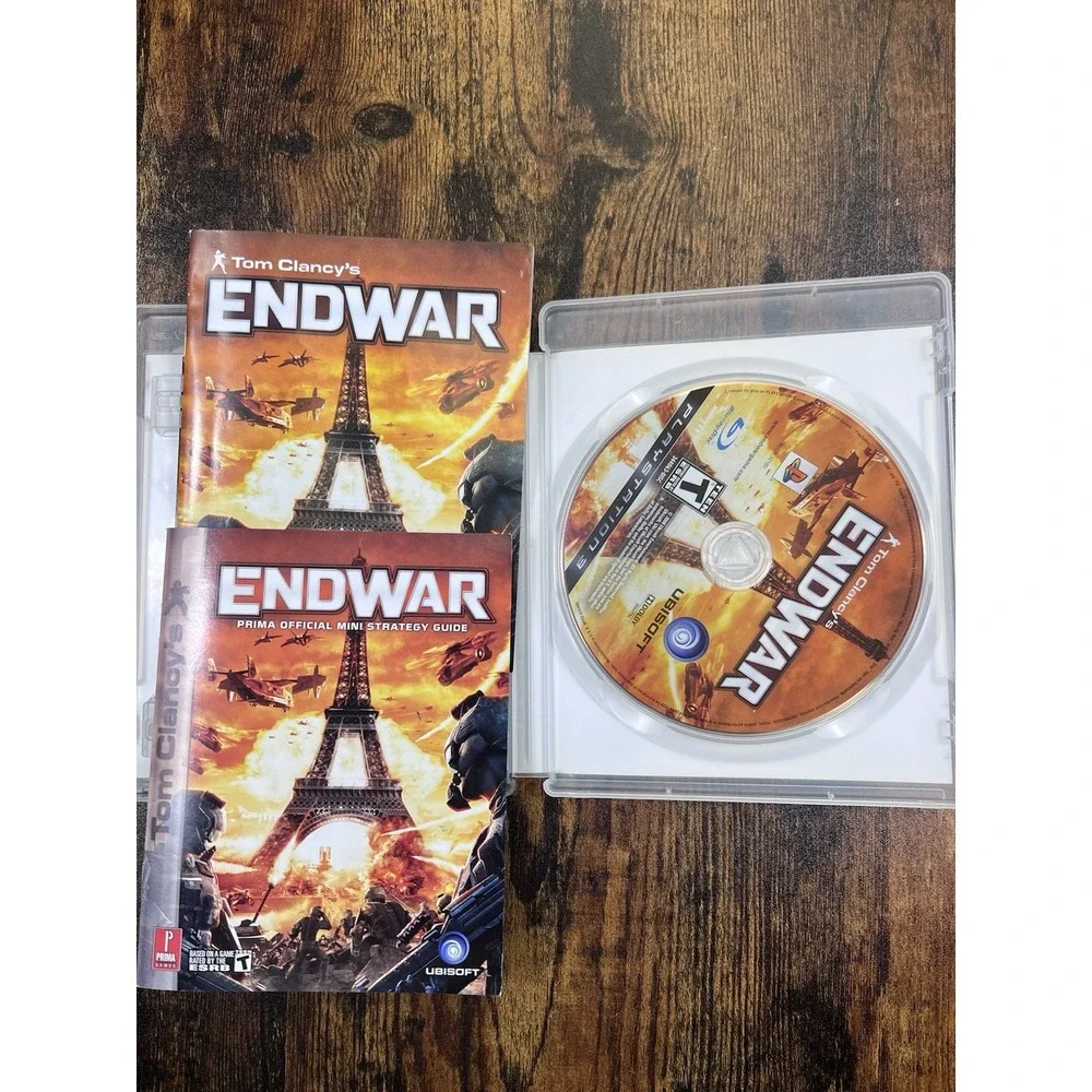 Tom Clancy's EndWar (Sony PlayStation 3, PS3 2008) Complete